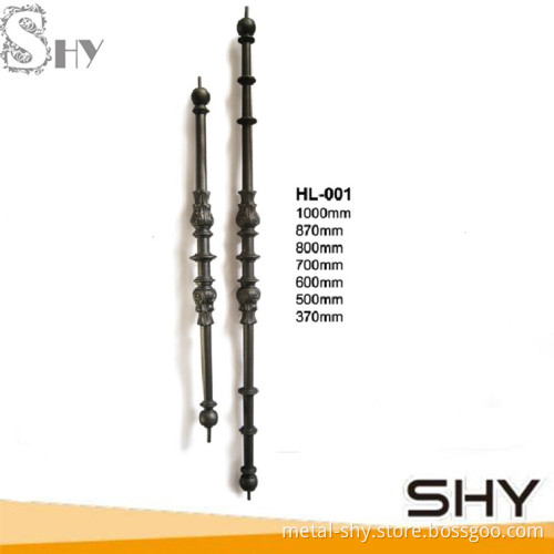 art design wrought iron baluster for fence
